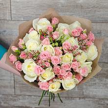 Букет цветов из:  Розы #REPLACE_PRED# Ныроб