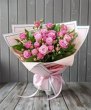 Букет Розовый кустик в Ныроб