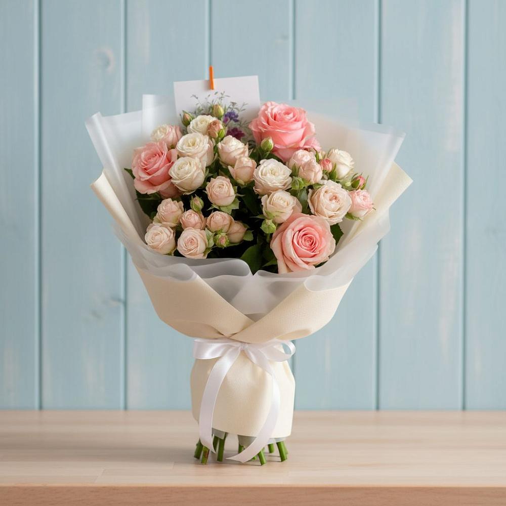 Букет цветов из: Розы в Ныроб