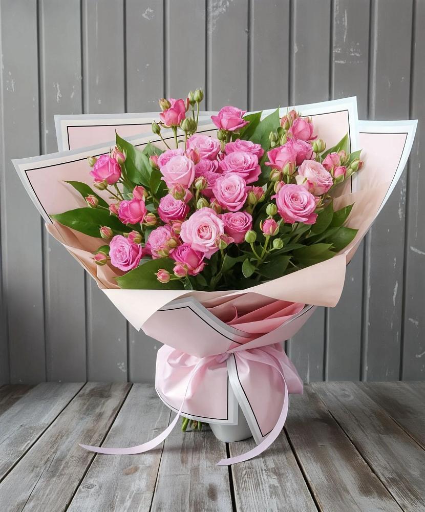 Букет Розовый кустик в Ныроб