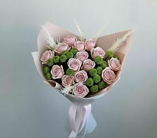 Букет цветов из:  Розы и Хризантемы в Ныроб