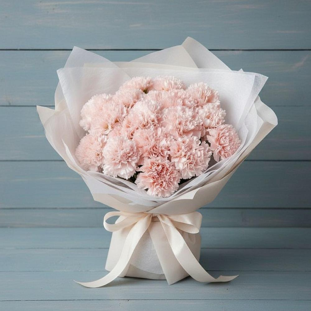 Букет цветов из: Гвоздики в Ныроб