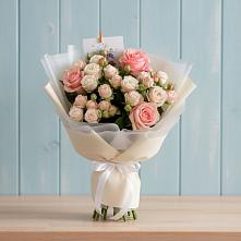 Букет цветов из:  Розы #REPLACE_PRED# Ныроб